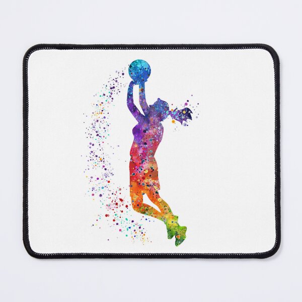 Item preview, Girl Basketball Player Shooting designed and sold by LotusGifts.
