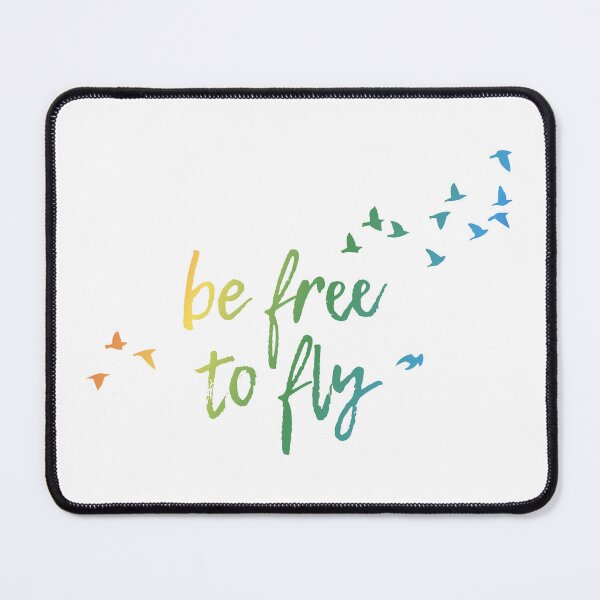 Item preview, Be free to fly designed and sold by rainbowbirds.