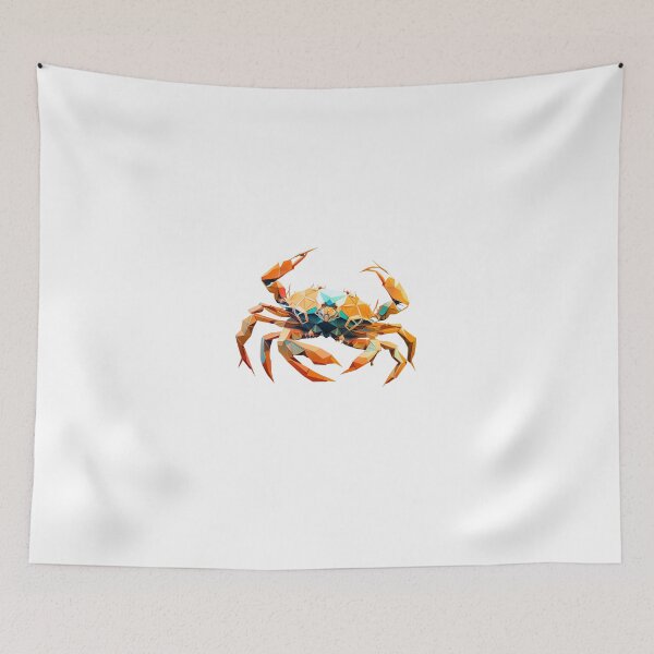 Item preview, polygon crab t-shirt designed and sold by OKR1M.