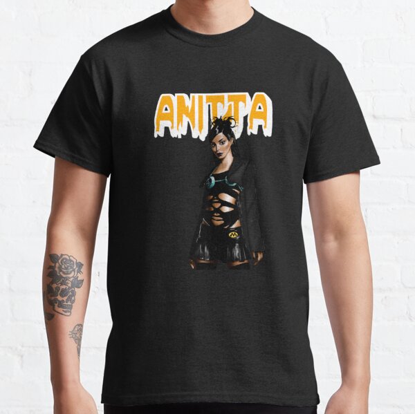 Anitta : Straight Outta Favela Cool Design Trendy T-Shirt Tee Anitta Vai  Malandra Brazil Brazilian Singer Music Brasil Pop Funk