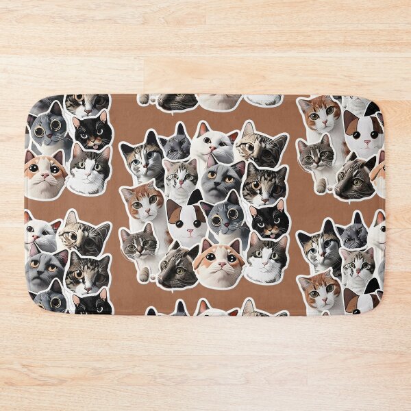 Item preview, Meme Cats  Stickers Pack of Cats Sticker designed and sold by THANKS4BUYING ⭐⭐⭐⭐⭐.