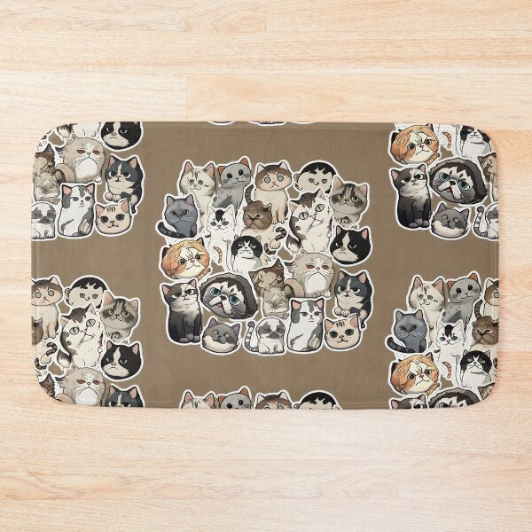 Item preview, Meme Cats Pack of Stickers designed and sold by THANKS4BUYING ⭐⭐⭐⭐⭐.