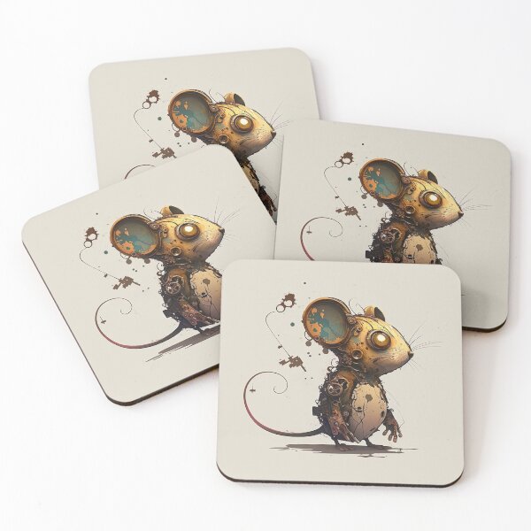 Aperçu de l'œuvre Steampunk Animals - Mechanical Mice #5 créée et vendue par MindAsylum.