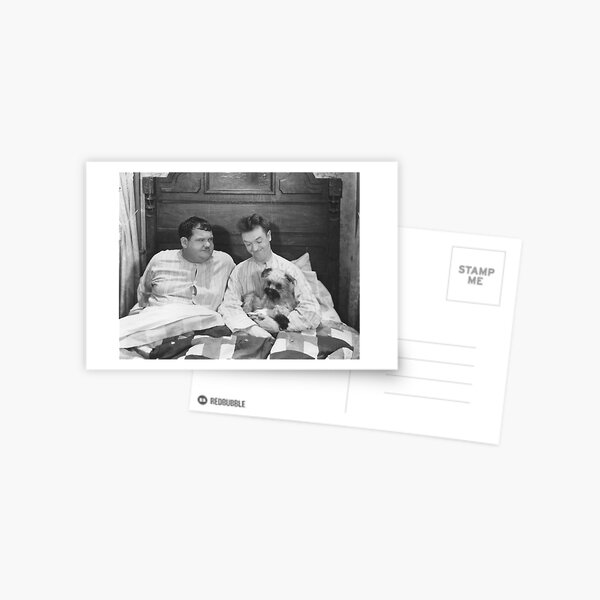 Laurel and Hardy, Laughing Gravy Postcard