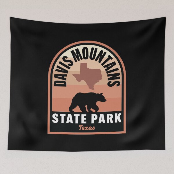 Item preview, Davis Mountains State Park TX Bear designed and sold by HalpinDesign.