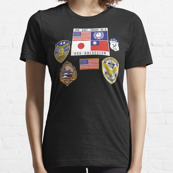 USS GALVESTON FAR EAST CRUISE - TOP GUN Camiseta esencial