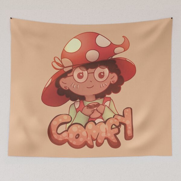 Item preview, Comfy mushroom witch designed and sold by manins ⭐⭐⭐⭐⭐.