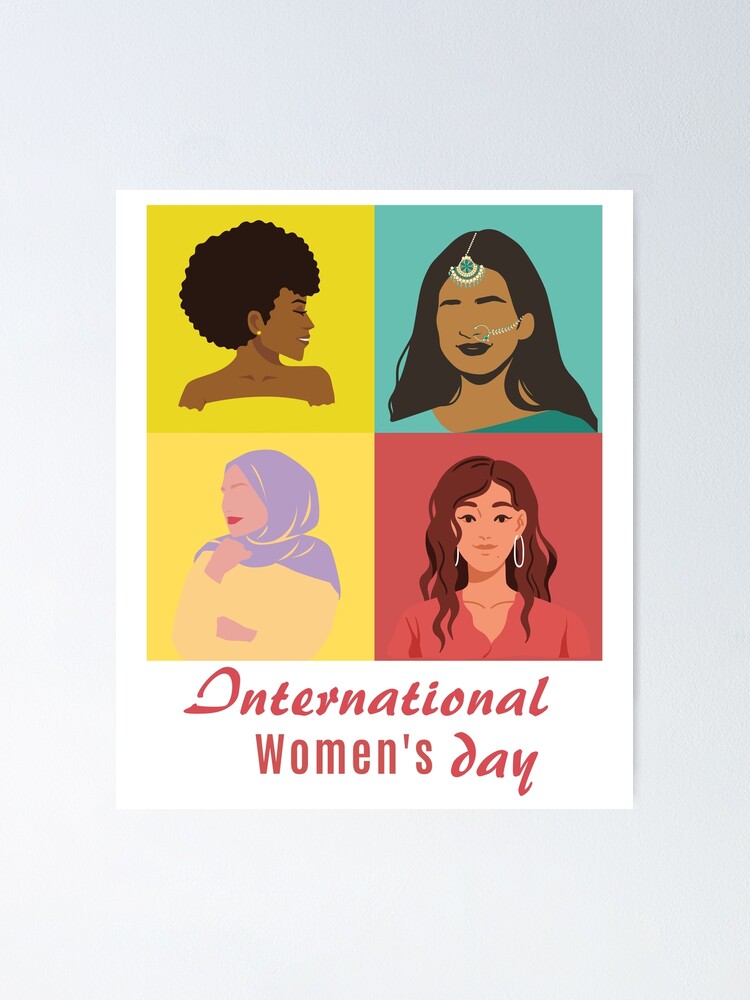 International women's day Poster by Daizeshop