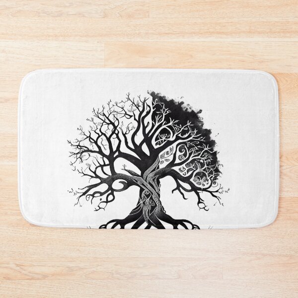 Item preview, Tribal Tattoo Tree of Life designed and sold by ShadowAndSlate.