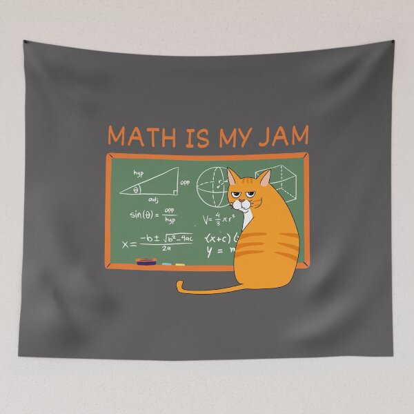 Item preview, Math Is My Jam designed and sold by AMERICANCHEEZ.