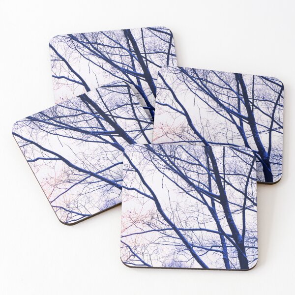 Item preview, Aesthetic winter tree landscape photo |  winter tree branches art photography designed and sold by lausn.