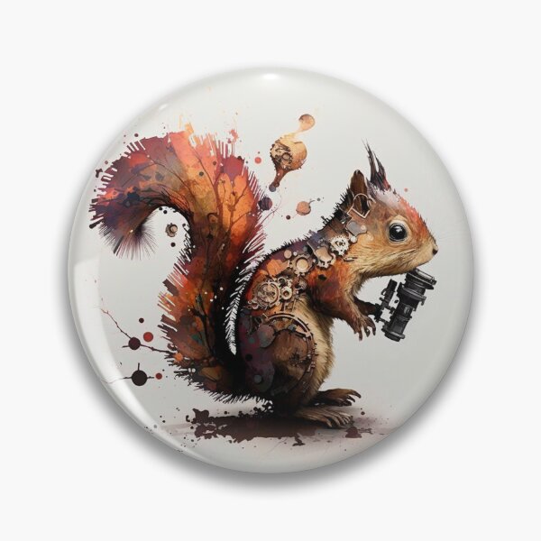 Item preview, Steampunk Animals - Mechanical Squirrels designed and sold by MindAsylum.