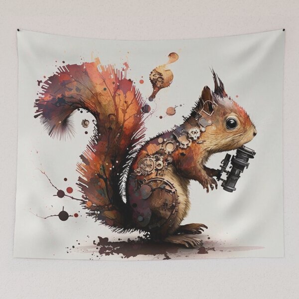 Item preview, Steampunk Animals - Mechanical Squirrels designed and sold by MindAsylum.