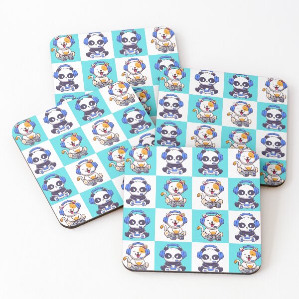 Item preview, cute panda play videogame designed and sold by AuthenticoStore.