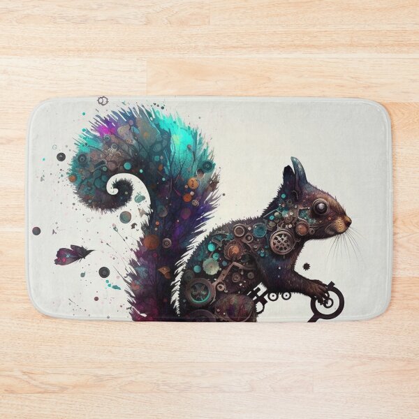 Item preview, Steampunk Animals - Mechanical Squirrels #3 designed and sold by MindAsylum.