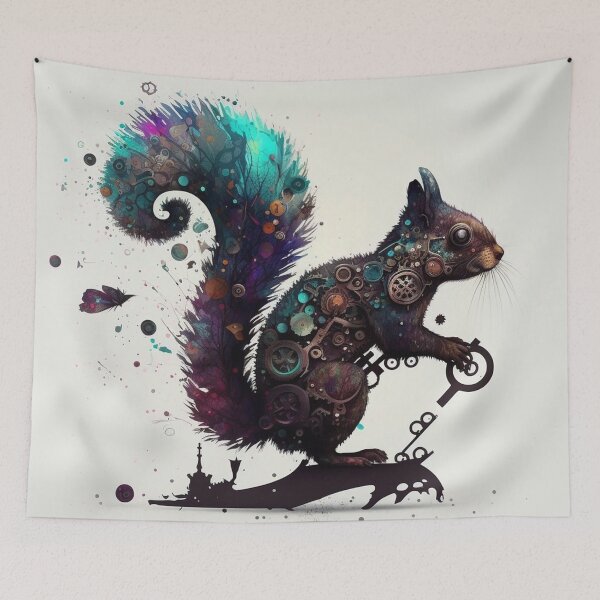 Item preview, Steampunk Animals - Mechanical Squirrels #3 designed and sold by MindAsylum.