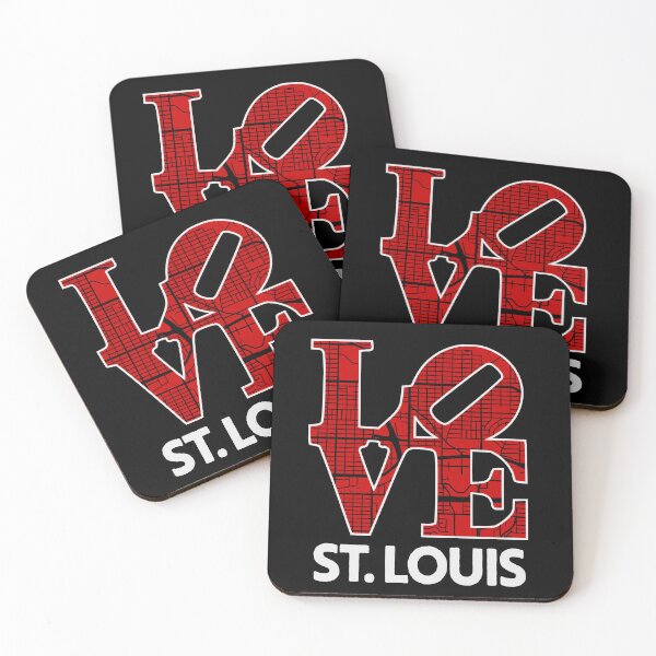 Item preview, Love St. Louis City Map St. Louis 314 designed and sold by pixeljamz.