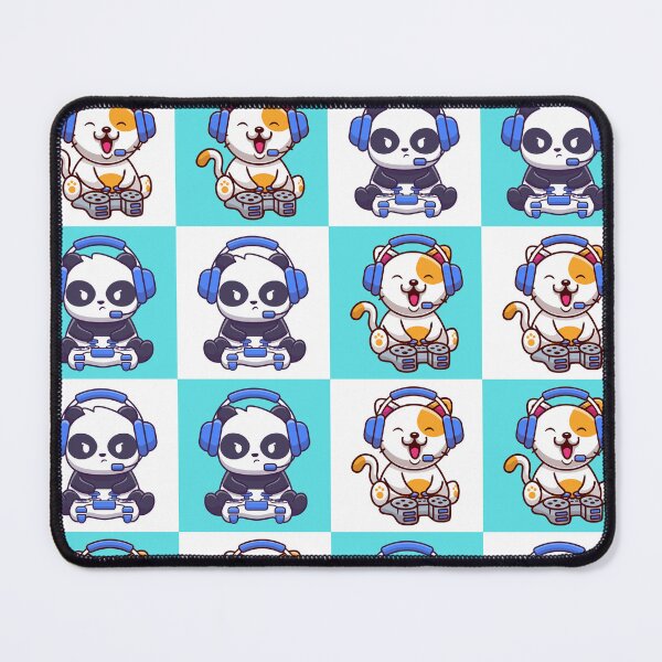 Item preview, cute panda play videogame designed and sold by AuthenticoStore.