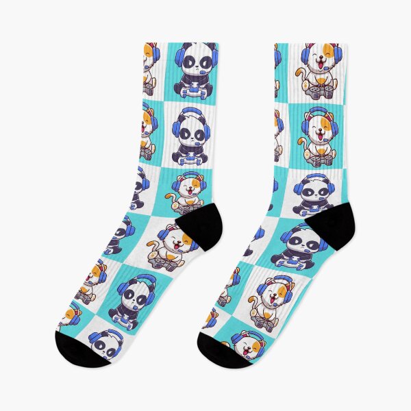 Item preview, cute panda play videogame designed and sold by AuthenticoStore.