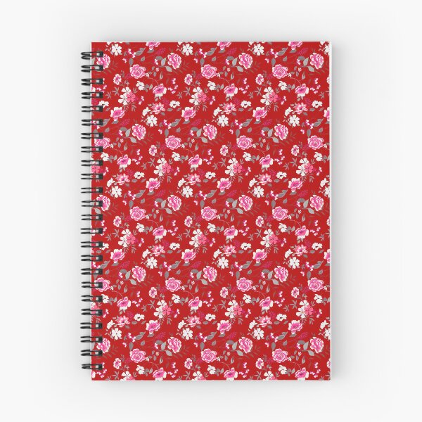 Item preview, Pink Roses on Dark Red Background designed and sold by Darcy777.
