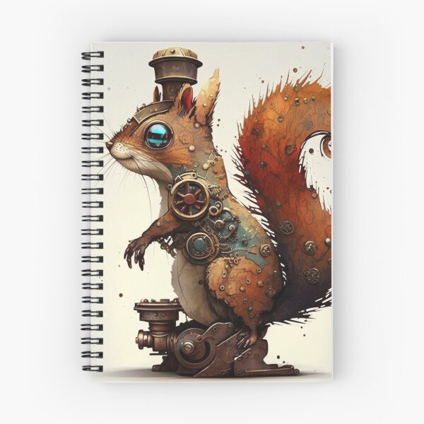 Item preview, Steampunk Animals - Mechanical Squirrels #4 designed and sold by MindAsylum.