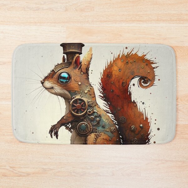 Item preview, Steampunk Animals - Mechanical Squirrels #4 designed and sold by MindAsylum.