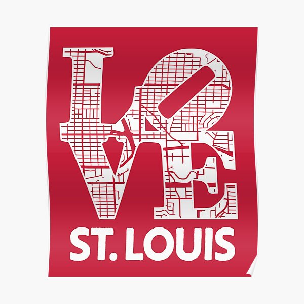 St. Louis Cardinals Fredbird 12'' x 12'' Minimalist Mascot Poster Print