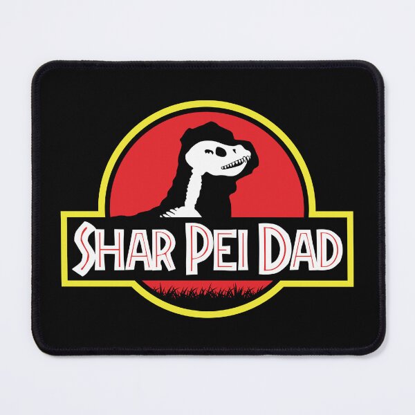 Item preview, (For Dark Background) Jurassic Shar Pei Dad designed and sold by More Cute Dogs.