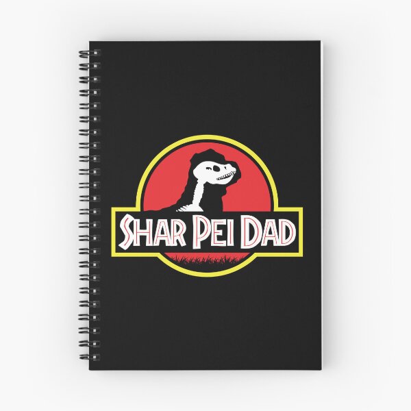 Item preview, (For Dark Background) Jurassic Shar Pei Dad designed and sold by More Cute Dogs.