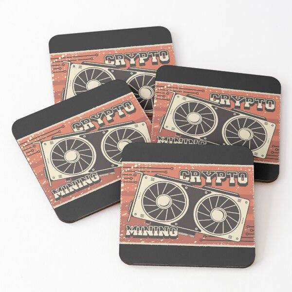 Item preview, Crypto Mining Vintage Style designed and sold by GeorgiosT.
