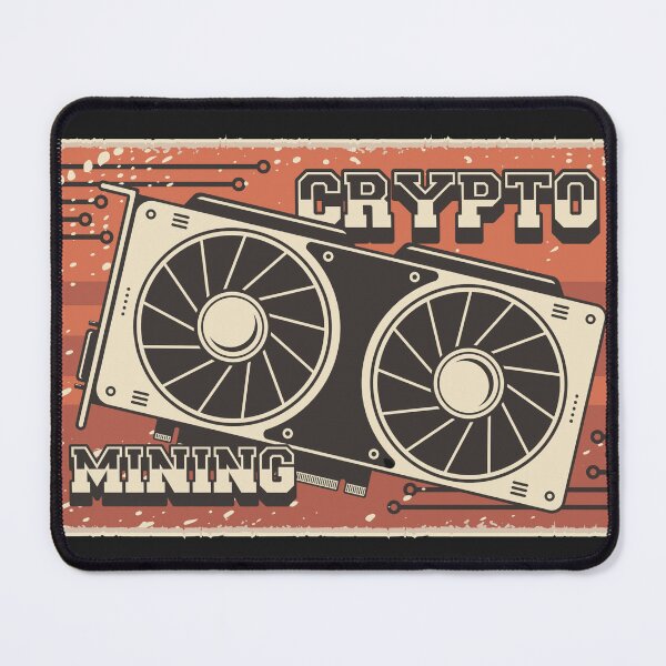 Item preview, Crypto Mining Vintage Style designed and sold by GeorgiosT.