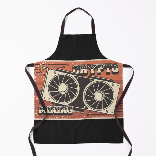 Item preview, Crypto Mining Vintage Style designed and sold by GeorgiosT.