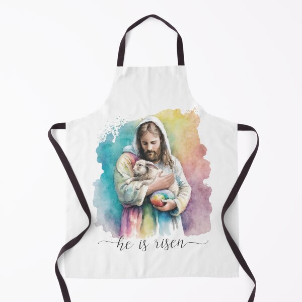 Item preview, Jesus and The Easter Bunny - He is Risen Christian Easter designed and sold by DOLCEINDIGO.