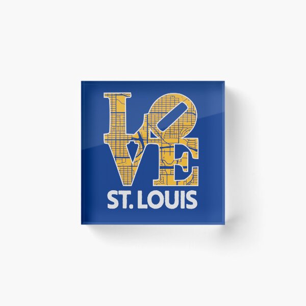 Item preview, Love St. Louis City Map St. Louis 314 designed and sold by pixeljamz.