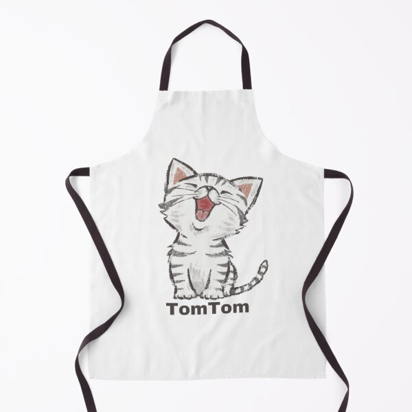 Item preview, tomtom cat sticker designed and sold by funkyfreshfinds.