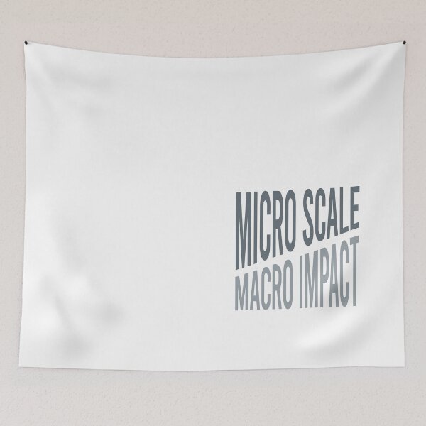 Item preview, Microbiology Micro Scale Macro Impact designed and sold by whyitsme.