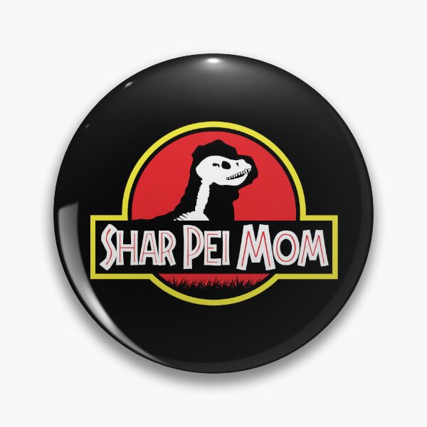 Item preview, (For Dark Background) Jurassic Shar Pei Mom designed and sold by More Cute Dogs.