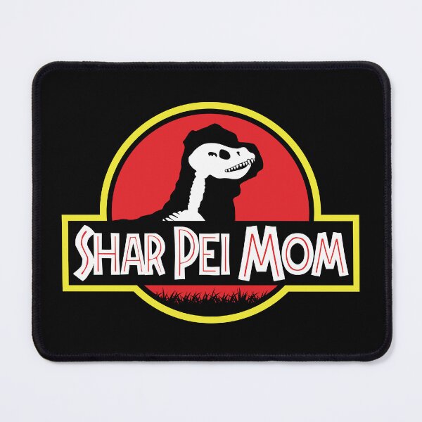 Item preview, (For Dark Background) Jurassic Shar Pei Mom designed and sold by More Cute Dogs.