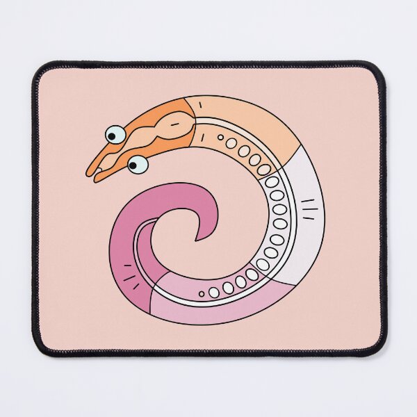 Item preview, Lesbian pride C. elegans designed and sold by Gebiologeerd.
