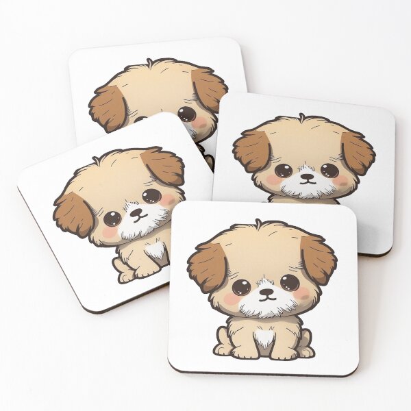 Item preview, cute dog designed and sold by forgottenattic.