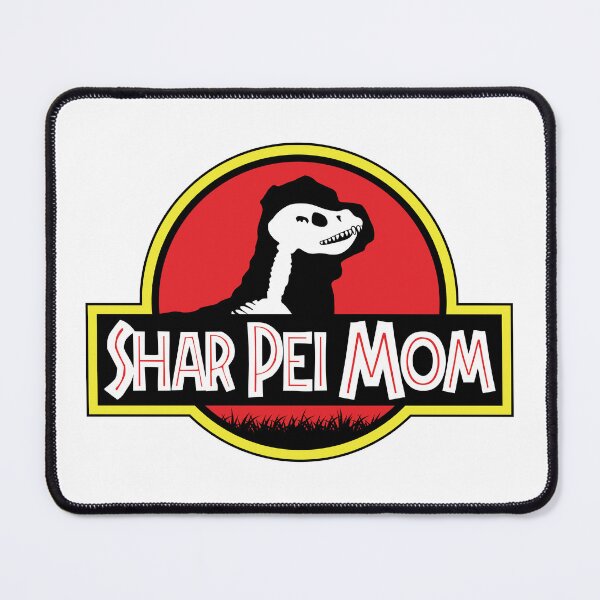 Item preview, (For Bright Background) Jurassic Shar Pei Mom designed and sold by More Cute Dogs.