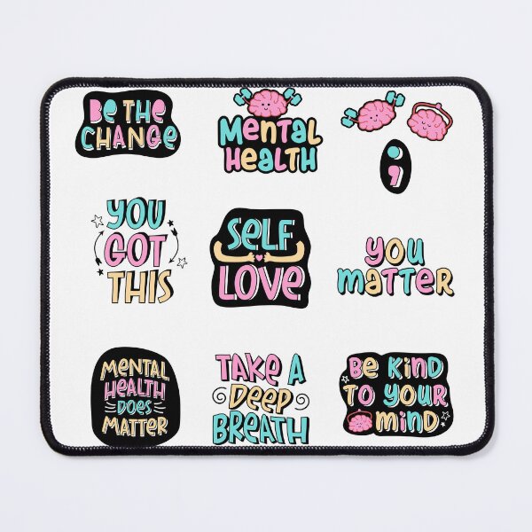Item preview, Mental Health Quotes sticker pack designed and sold by MagicStrawberry.