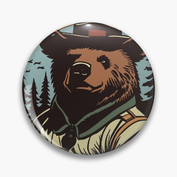 Item preview, Nature's Noble Guardian ranger bear designed and sold by estudiopublik.