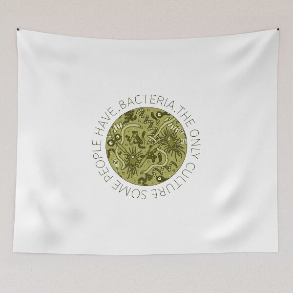 Item preview, BACTERIA The only culture some people have YELLOW designed and sold by AniceHer.