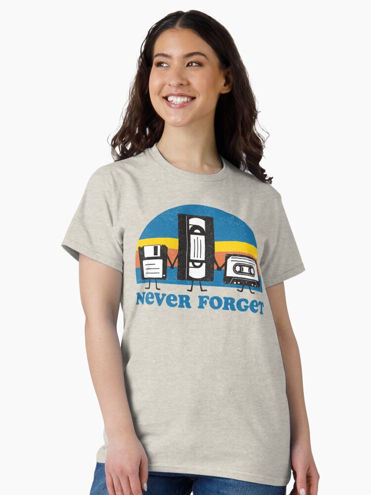 Thumbnail 2 of 7, Classic T-Shirt, Never Forget designed and sold by Tingsy.