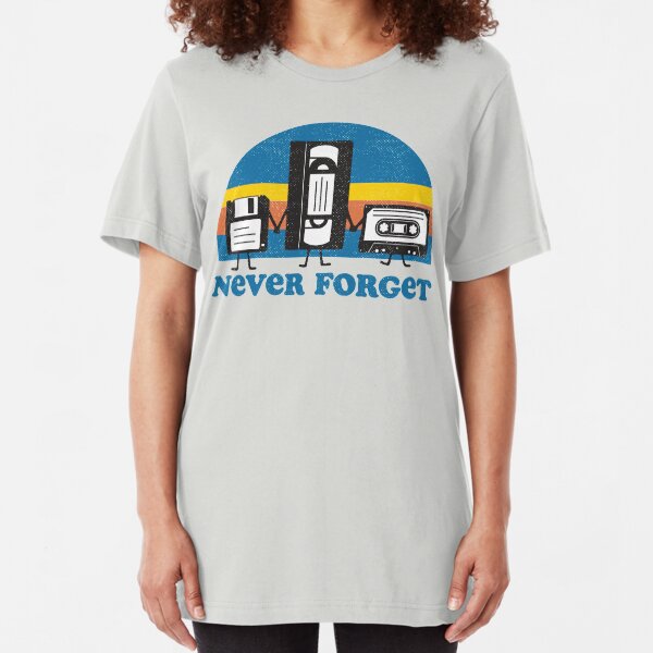Never Forget Slim Fit T-Shirt