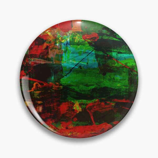 Item preview, Abstract in Red and Green designed and sold by Jinx Davis.