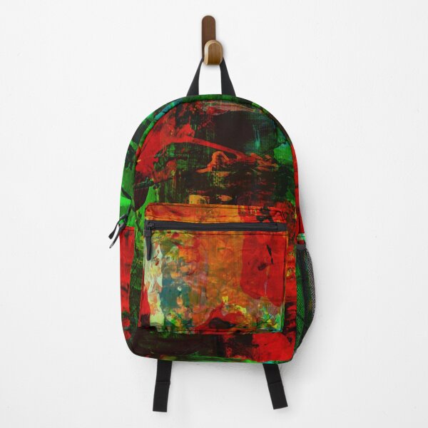 Item preview, Abstract in Red and Green designed and sold by Jinx Davis.