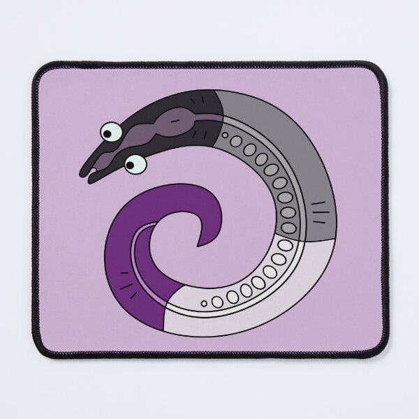 Item preview, Ace pride C. elegans designed and sold by Gebiologeerd.