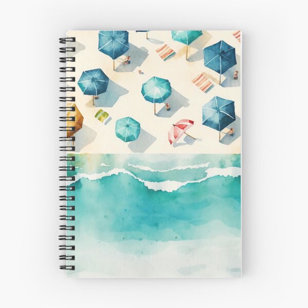 Artikelvorschau, Sommerstrand-Aquarell #6 entworfen und verkauft von NatureSight.